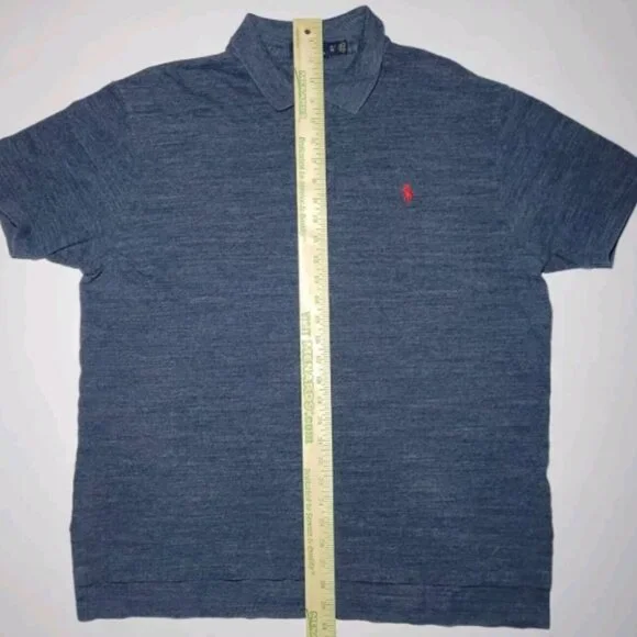 Polo Ralph Lauren Mens Dark Gray Short Sleeve Polo Size XL - Picture 5 of 8